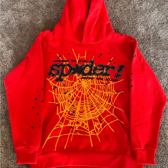 Red Spider Graphic Hoodie - Picture 1 of 4